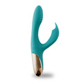 Skyler Silicone Bendable Rabbit - Green Luxe Ember Essentials