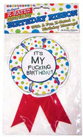 X-Rated Birthday Party Award Ribbon Luxe Ember Essentials