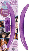 Bendable Double Dong Lavender Luxe Ember Essentials