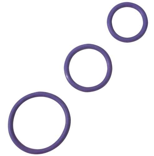Rubber C-Ring Set - Purple Luxe Ember Essentials