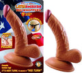 Latin American Mini Whoppers 5-Inch Curved Dong With Balls - Latin Luxe Ember Essentials