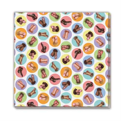 Mini Penis Napkins 8 Pack Luxe Ember Essentials