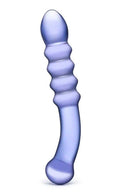 Purple Rain Ribbed Dildo Luxe Ember Essentials