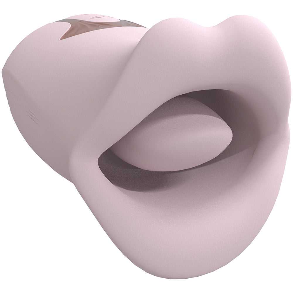 Kiss - Suction and Vibrating Mouth - Pink Luxe Ember Essentials
