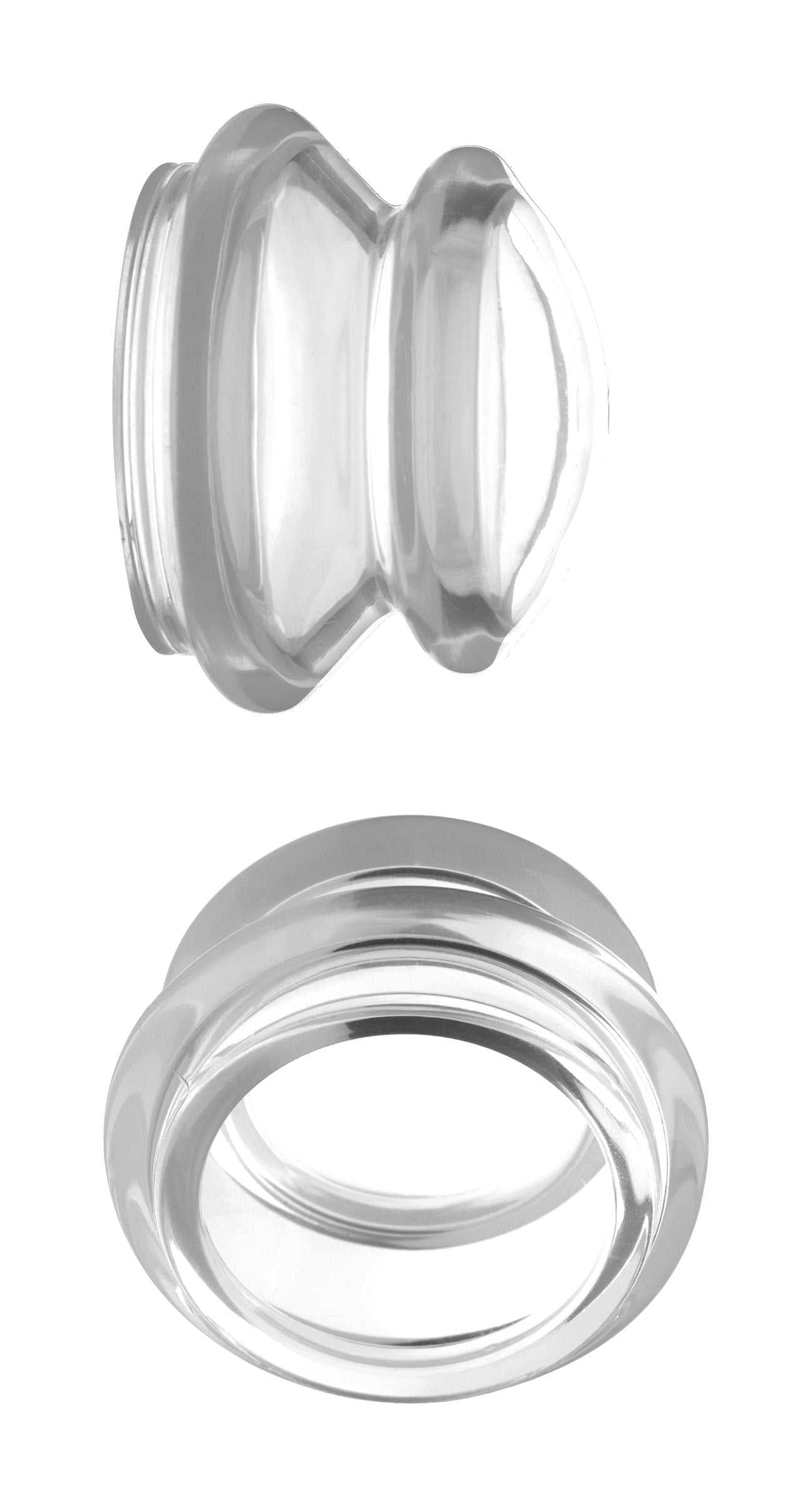 Clear Plunger Silicone Nipple Suckers - Small Luxe Ember Essentials