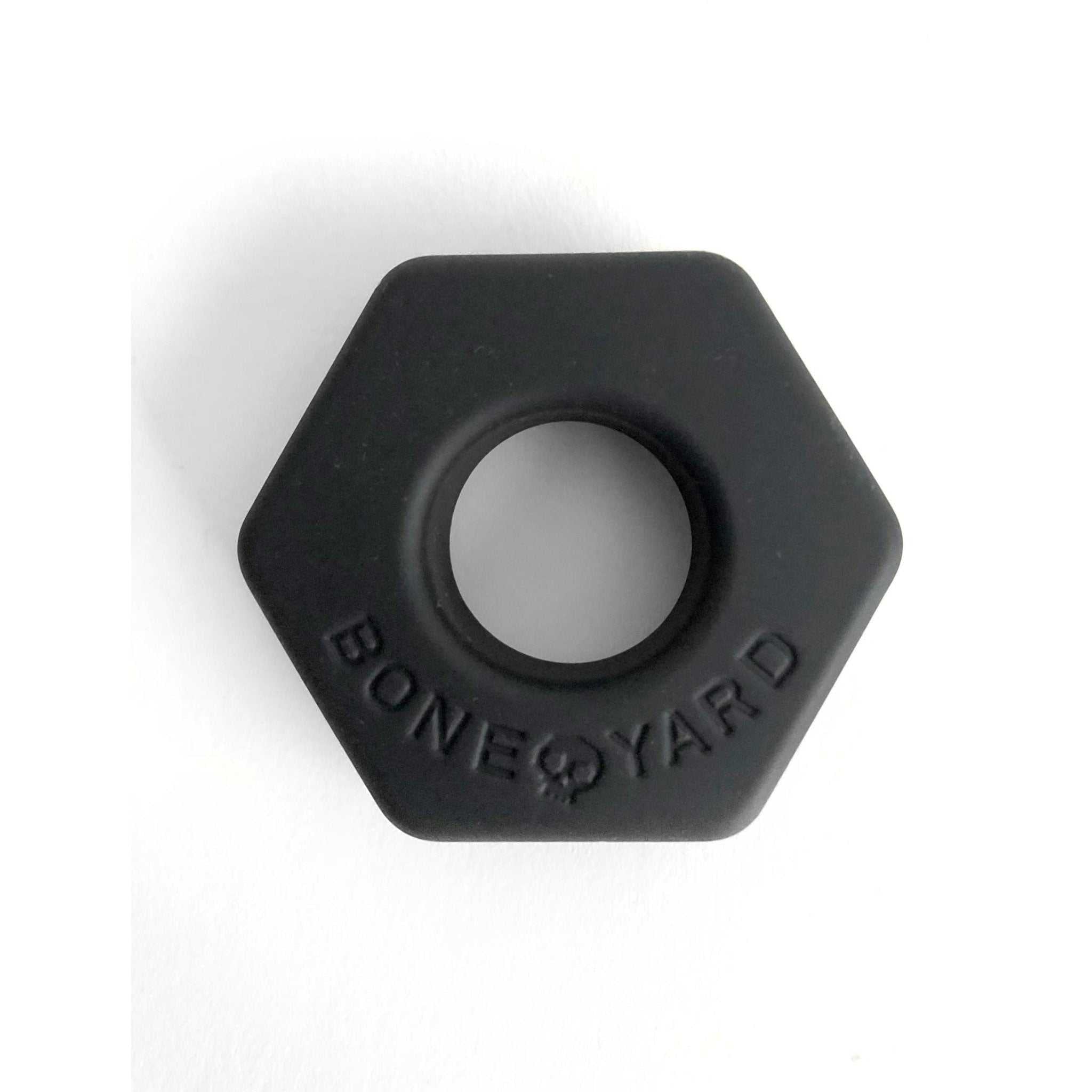 Bust a Nut Cock Ring - Black Luxe Ember Essentials