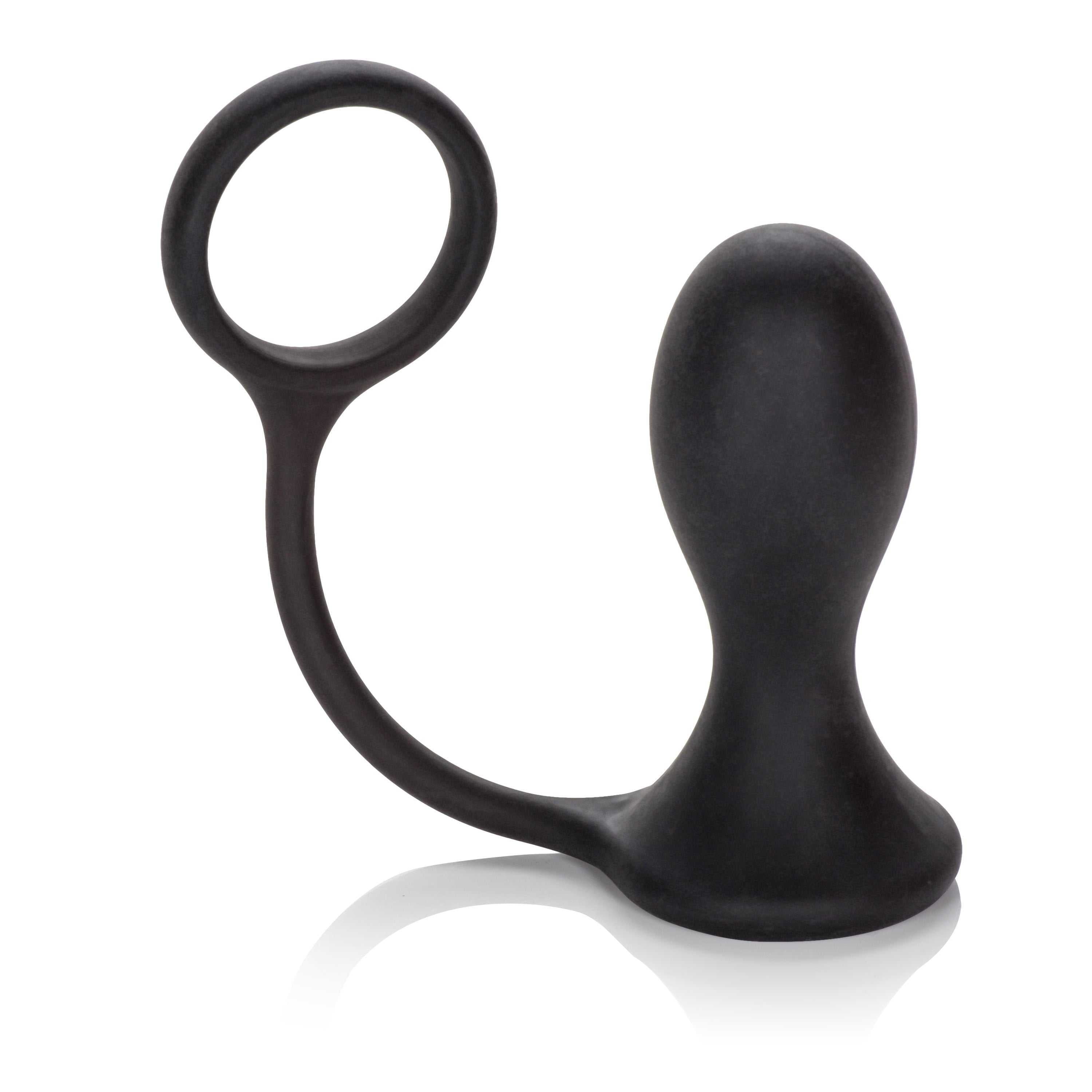 Dr. Joel Kaplan Prostate Probe and Ring - Black Luxe Ember Essentials