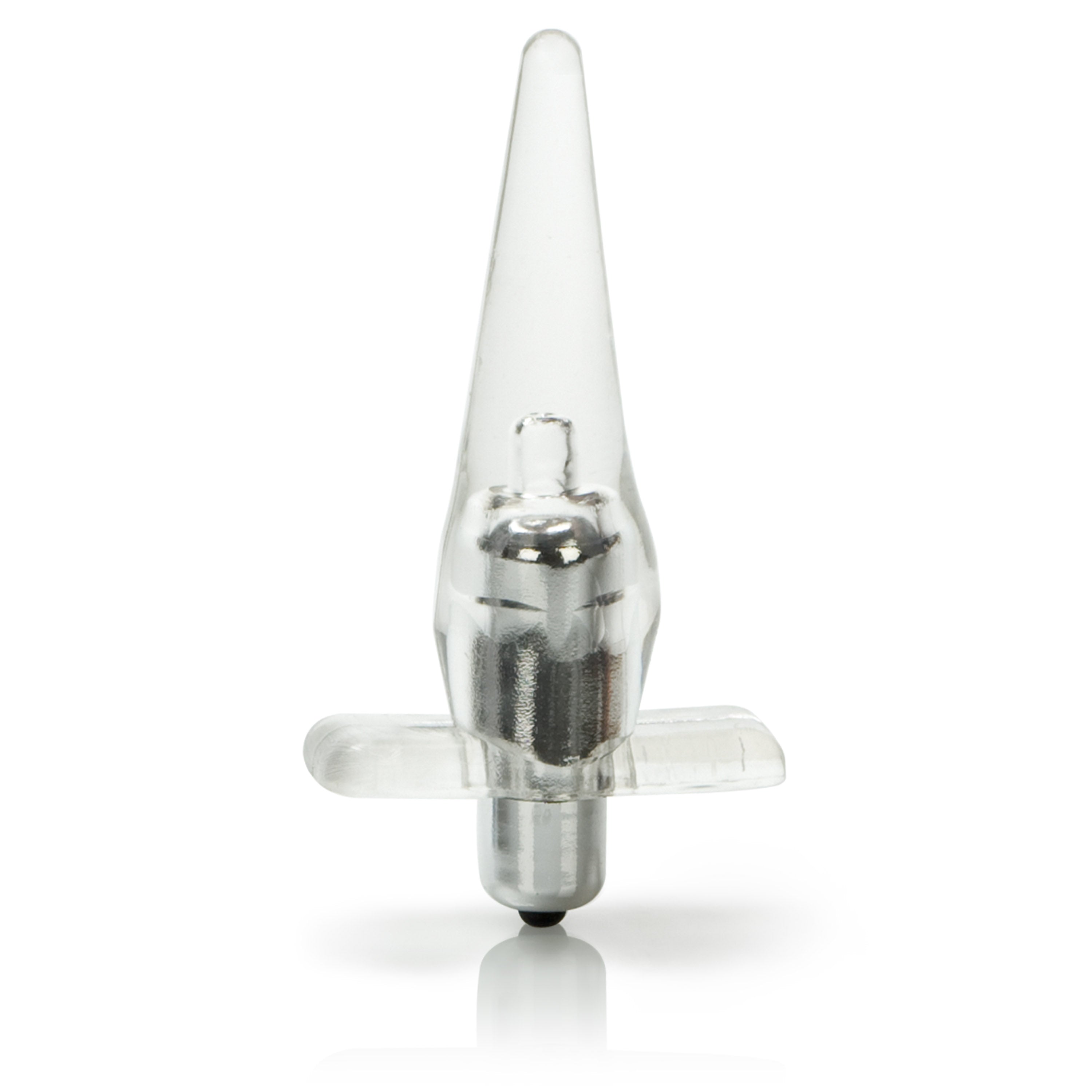 Mini Vibro Tease Slender Probe - Clear Luxe Ember Essentials