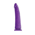 Colours Pleasures Thin - 8" Dildo - Purple Luxe Ember Essentials