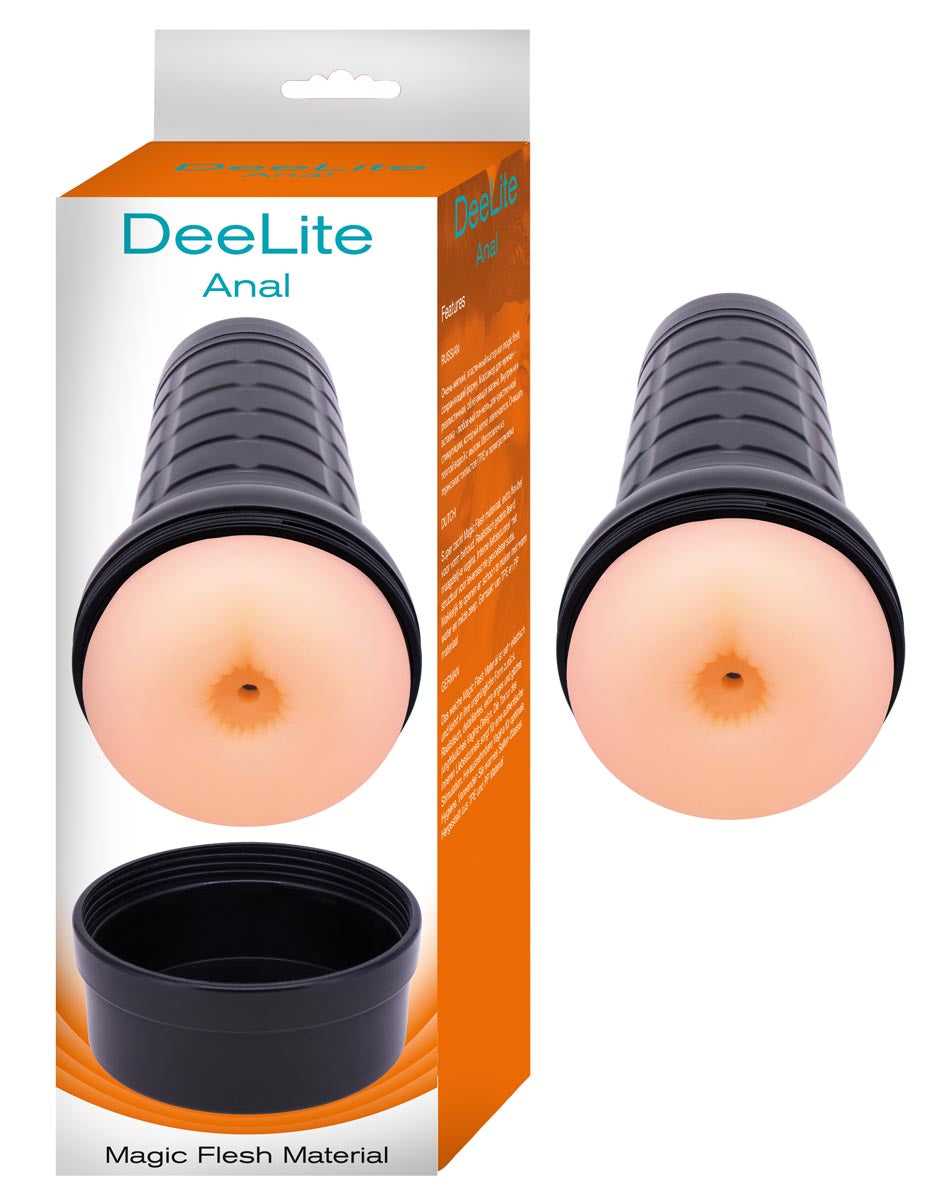 Deelite Anal Masturbator - Flesh Luxe Ember Essentials