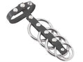 5 Ring Black Rubber Changeable Gates of Hell Luxe Ember Essentials