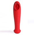 Destiny 15-Function Rechargeable Vibrating - Suction Wand - Cherry Red Luxe Ember Essentials