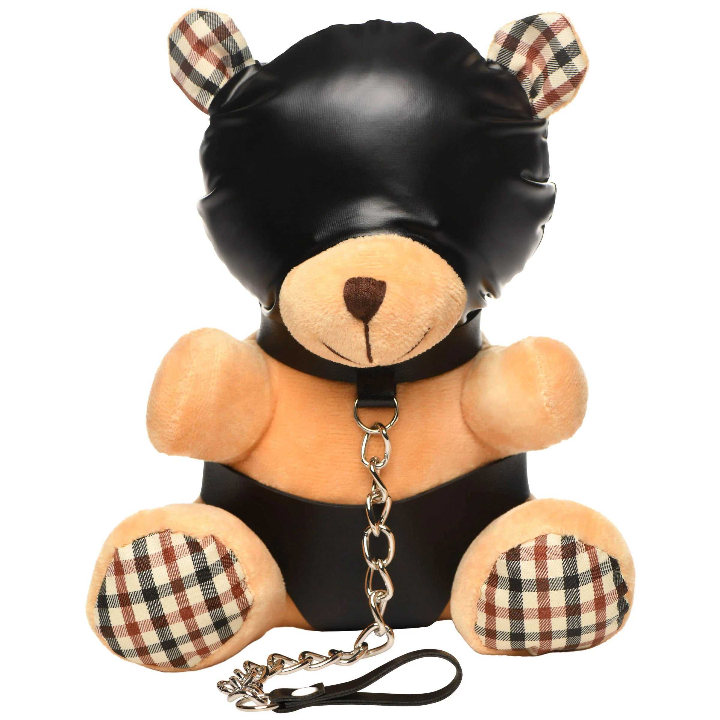 Hooded Teddy Bear Plush Luxe Ember Essentials