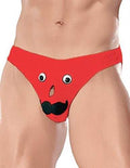 Mr. Nose Bikini - One Size - Red Size Luxe Ember Essentials