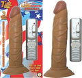 Latin American Whoppers 7inch Vibrating Dong Luxe Ember Essentials