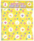 Super Fun Penis Gift Wrap - 2 Sheets Luxe Ember Essentials