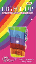 Light Up Rainbow Pecker Shot Glass Luxe Ember Essentials