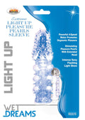 Light Up Extreme Pleasure Pearls Sleeve - Blue Luxe Ember Essentials