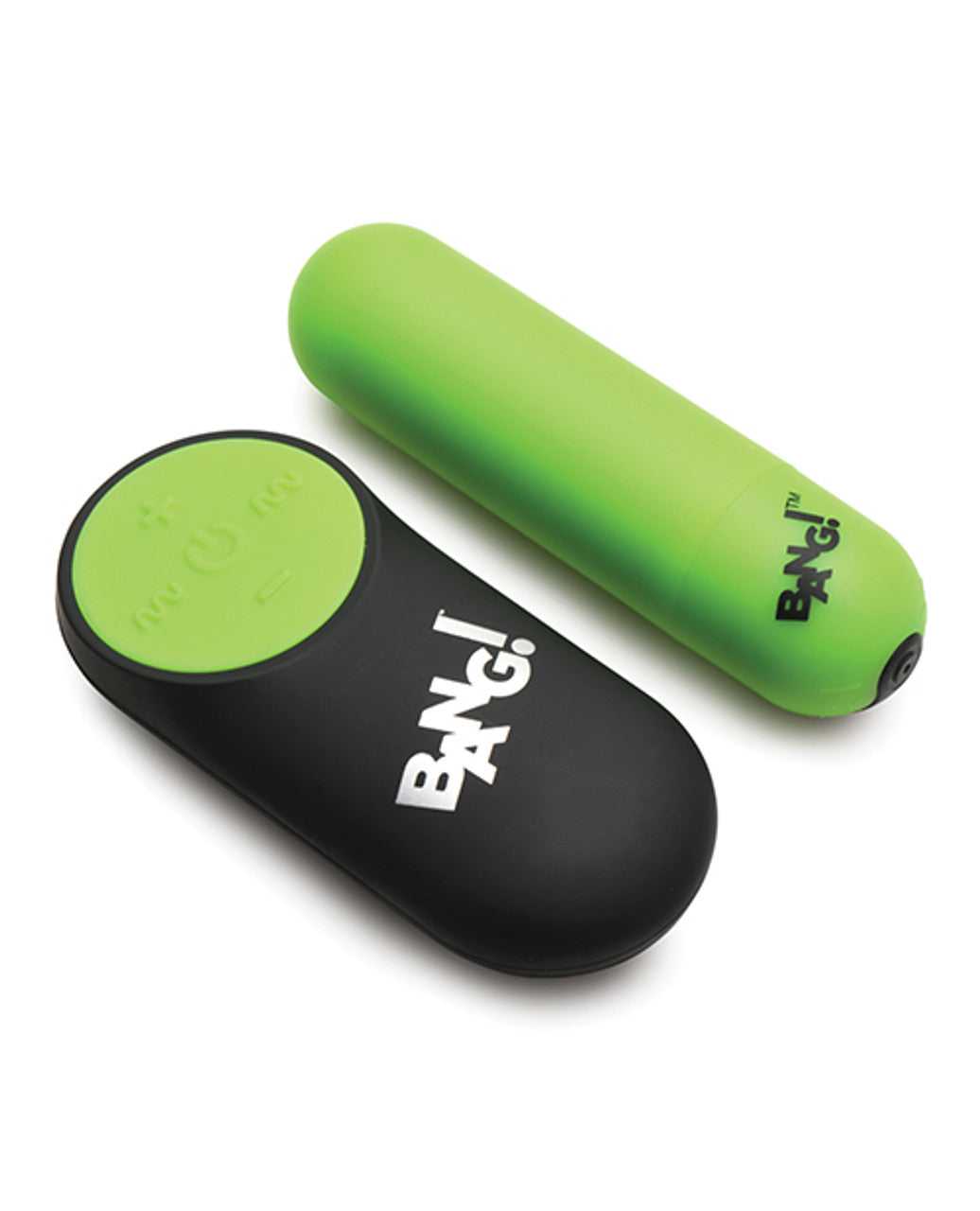 Glow in the Dark Bullet With Remote - Green Luxe Ember Essentials