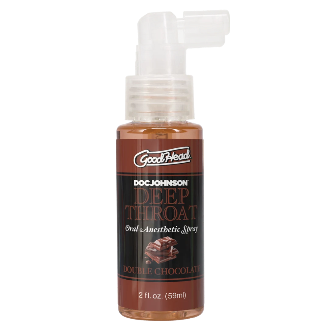 "Goodhead - Deep Throat Spray - Double Chocolate - 2 Fl. Oz. DJ1366-06-BX"
