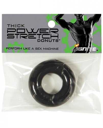 Thick Power Stretch Donuts - Black Luxe Ember Essentials