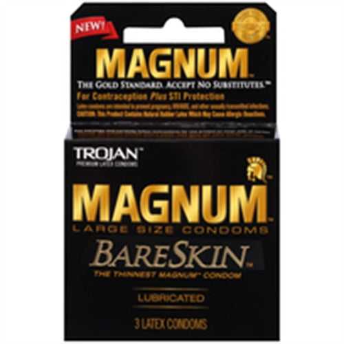 Trojan Magnum Bareskin - 3 Pack Luxe Ember Essentials