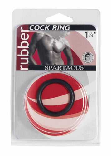 1.25 Inches Rubber C Ring - Black Luxe Ember Essentials