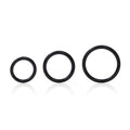 Silicone Support Rings - Black Luxe Ember Essentials