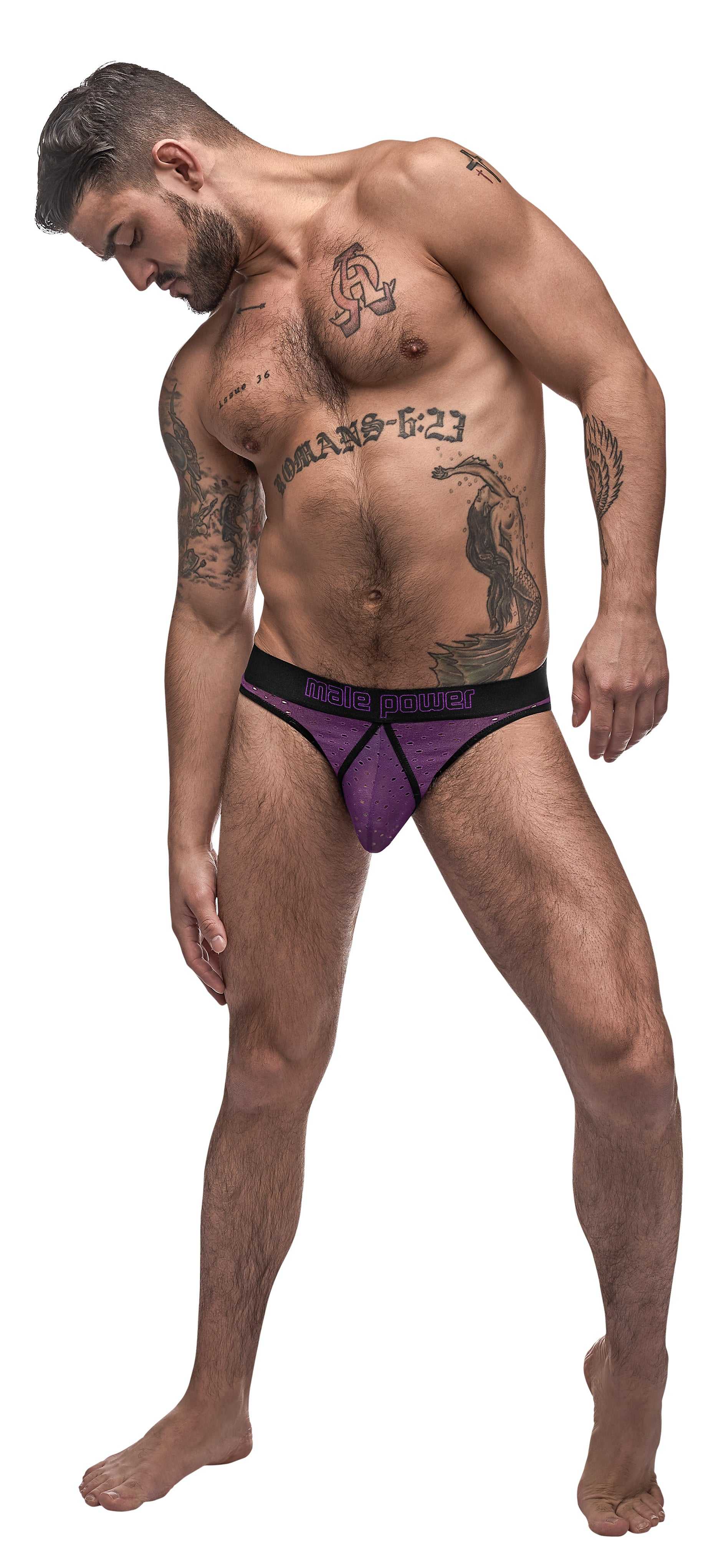 Airotic Mesh Butt Out Bikini - Purple - Medium Luxe Ember Essentials