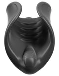Pdx Elite Vibrating Silicone Stimulator Luxe Ember Essentials