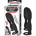 Mack Tuff Sleek Penis Sheath - Black Luxe Ember Essentials
