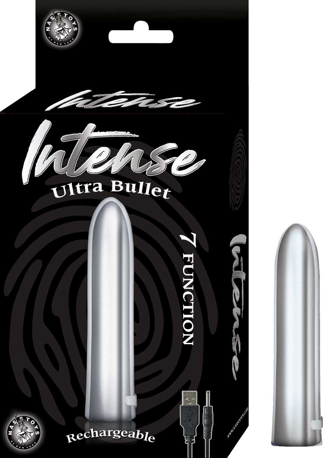 Intense Power Bullet - Silver Luxe Ember Essentials