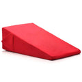 Xl-Love Cushion Large Wedge Pillow - Red Luxe Ember Essentials