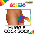 Rainbow Pecker Huggie Sock Luxe Ember Essentials