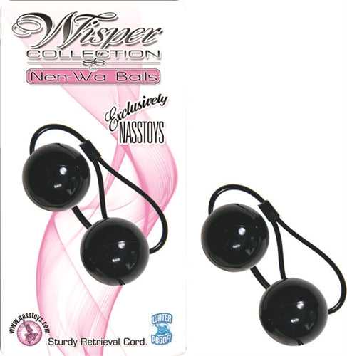Wisper Collection Nen-Wa-Balls -Black Luxe Ember Essentials