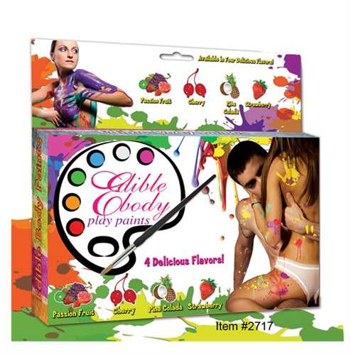 Edible Body Play Paints Kit Luxe Ember Essentials