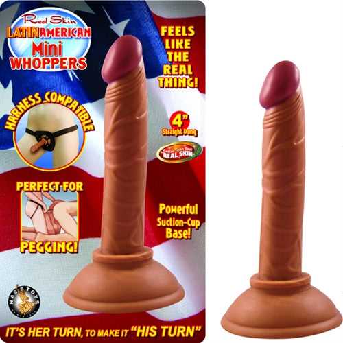 Latin American Mini Whoppers 4-Inch Straight Dong - Latin Luxe Ember Essentials