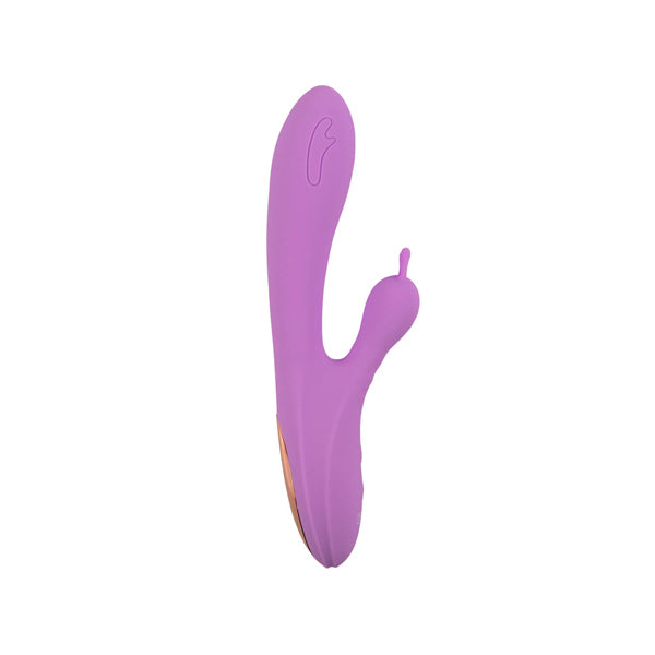 "Double Leyla Vibrator - Purple CT-JVB-154"