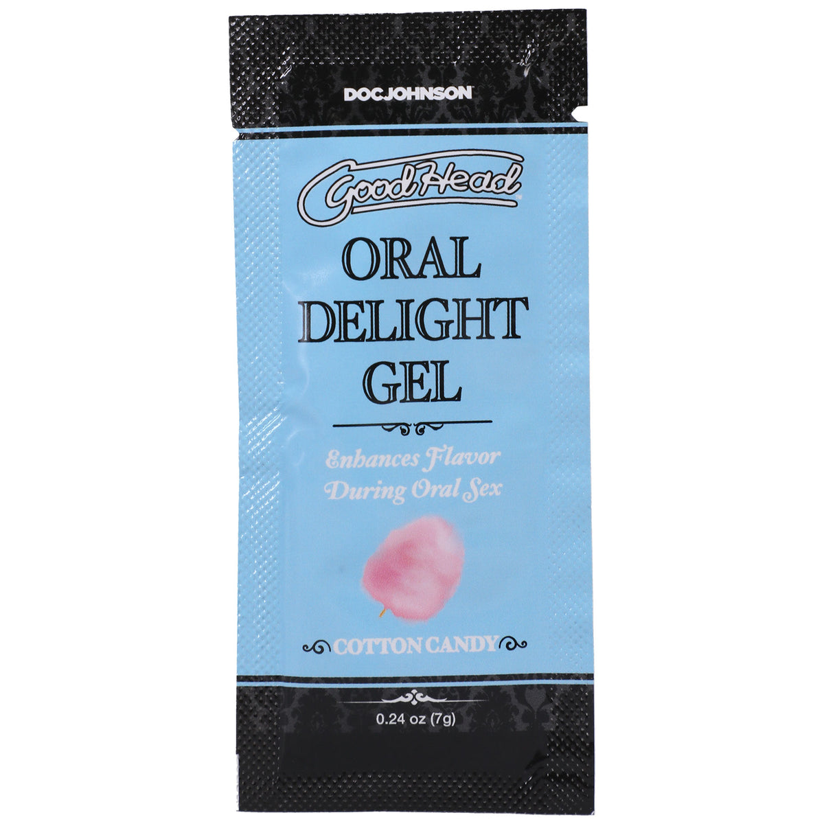 "Goodhead - Oral Delight Gel - Cotton Candy - 0.24 Oz Bulk DJ1387-29-BU"