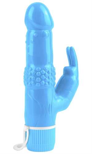 Neon Luv Touch Rabbit Vibe - Blue Luxe Ember Essentials