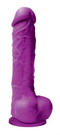 Colours Pleasures - 5 Inch Dildo - Purple Luxe Ember Essentials