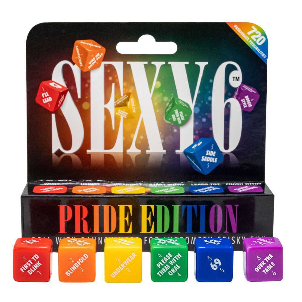 Sexy 6 Dice - Pride Edition Luxe Ember Essentials