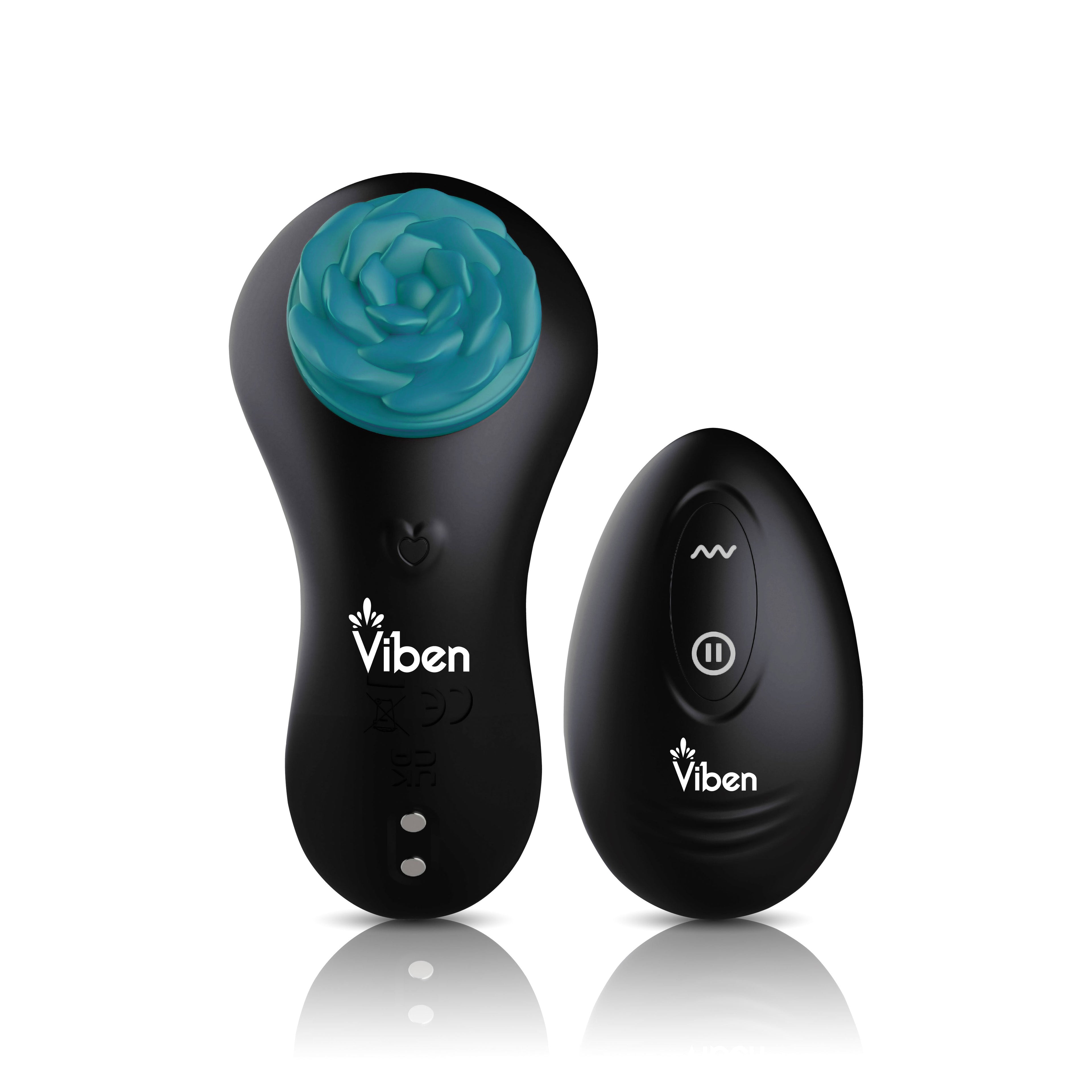 Secret Seduction Remote Panty Vibe - Black/ocean Luxe Ember Essentials