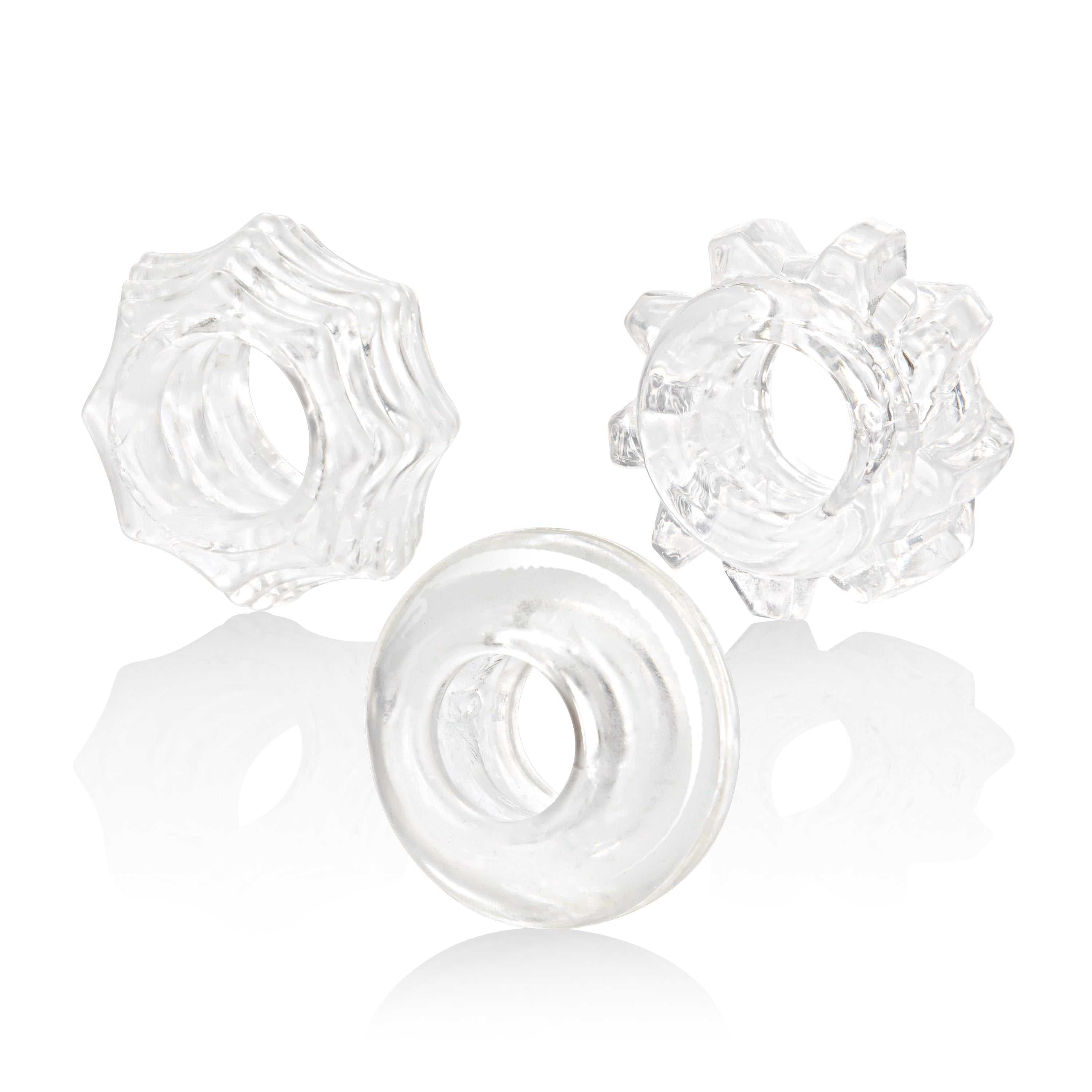 Reversible Ring Set - Clear Luxe Ember Essentials