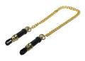 Deluxe Asjustable Nipple Clamps - Gold Luxe Ember Essentials