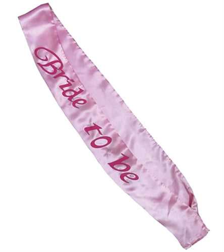 Bride-to-Be Flashing Sash - Pink Luxe Ember Essentials