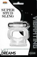 Wet Dreams Super Stud Sling - Clear Luxe Ember Essentials