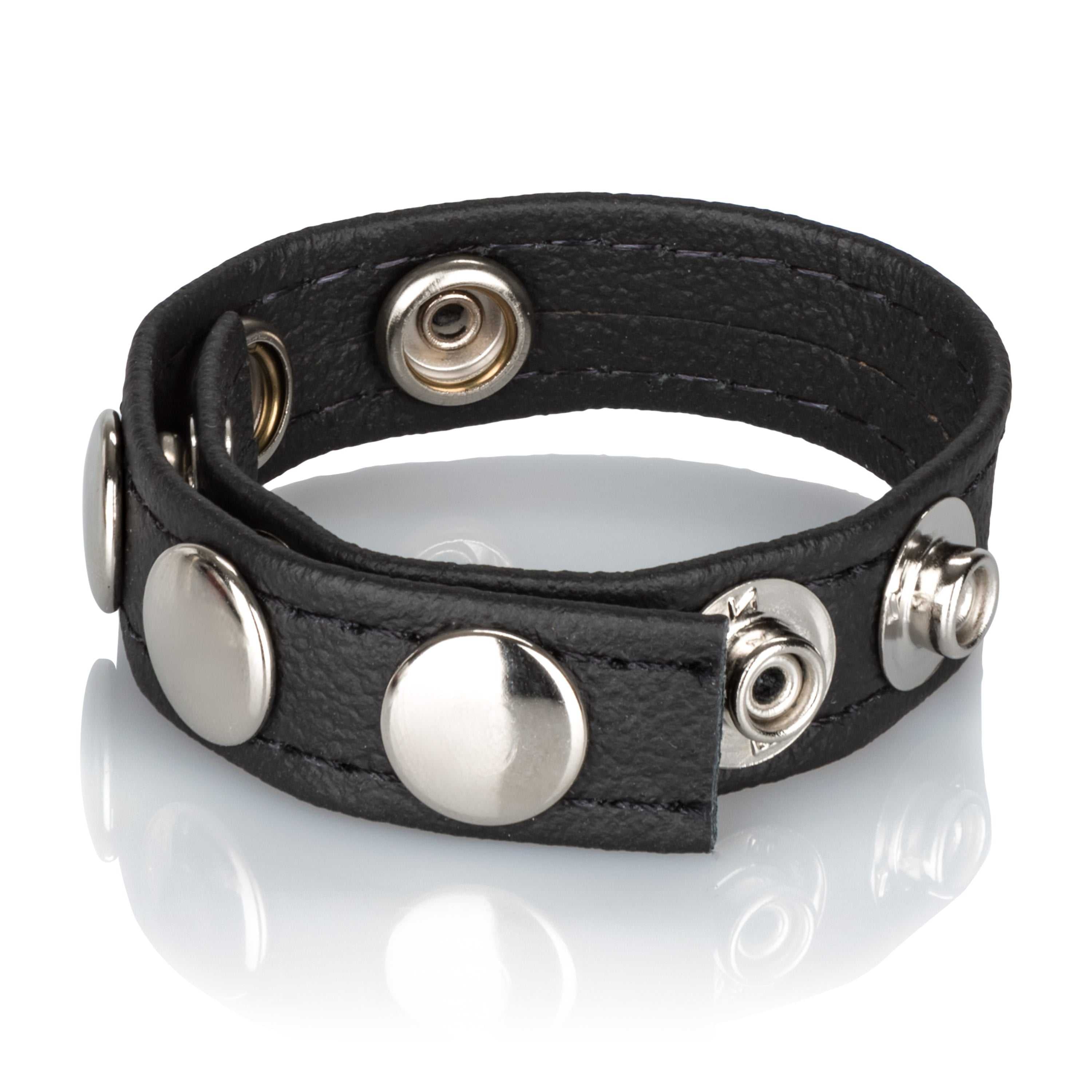 Leather Multi-Snap Ring Luxe Ember Essentials