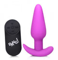 21x Silicone Butt Plug With Remote - Purple Luxe Ember Essentials