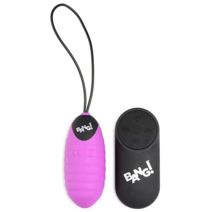 28x Ribbed Silicone Egg - Purple Luxe Ember Essentials